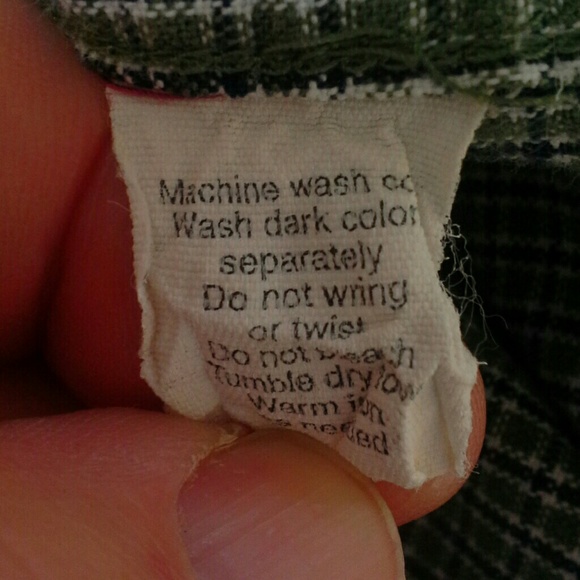 J.Crew Button Front Shirt Long Sleeve Green Blue L - Picture 6 of 6